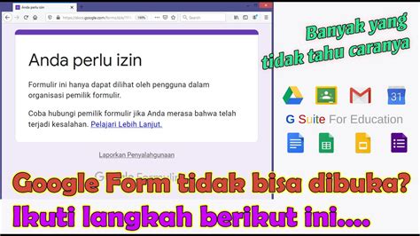 Cara Membuka Google Form